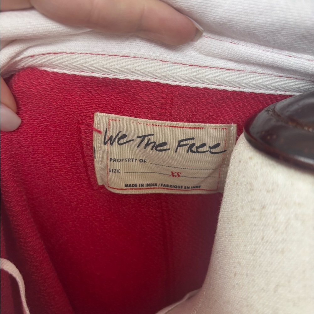 NWT -‎ Free People - Clean Prep Polo Pullover - Picture 6 of 9